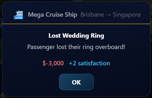 Random voyage event